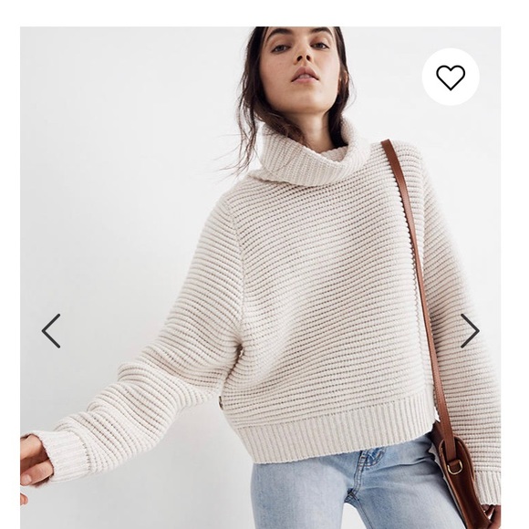 Madewell Sweaters - Madewell side bottom knit turtleneck
